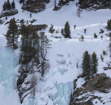 Eisklettern im Vinschgau