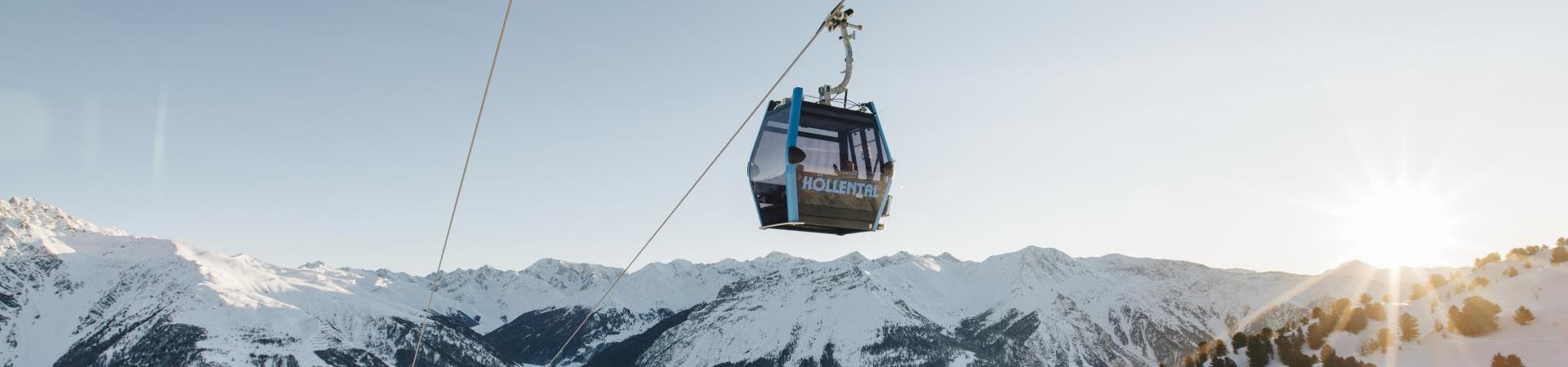 Skigebied Schöneben-Haideralm aan de Reschenpas