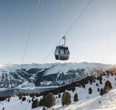 Belpiano-Malga S. Valentino Ski Area at the Resia Pass