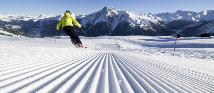 Skifahren im Vinschgau