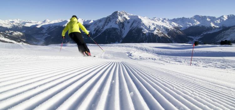 Skifahren im Vinschgau