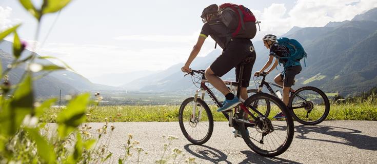 Biking in the Venosta Valley