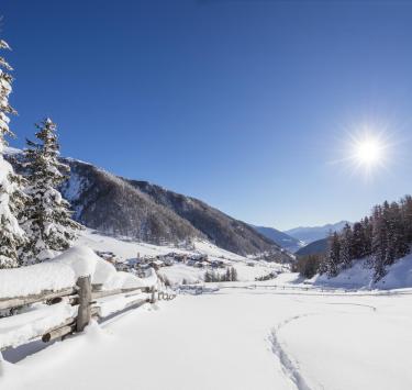 Das Obervinschgau im Winter