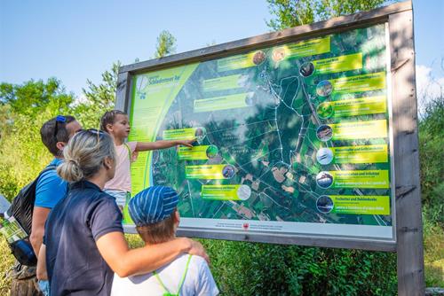 Naturerlebnis-Pfad im Schludernser Biotop