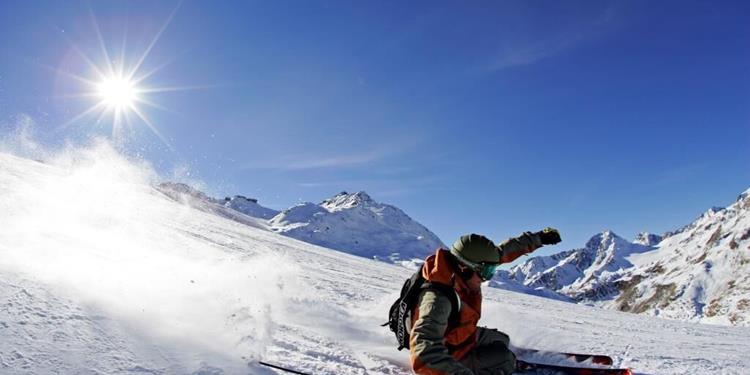 Schnalstal Valley Glacier