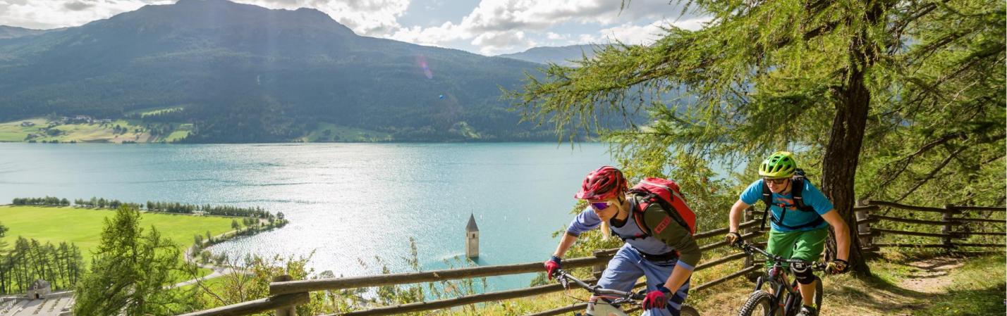 Urlaub mit dem Fahrrad in SüdtirolVinschgau Das